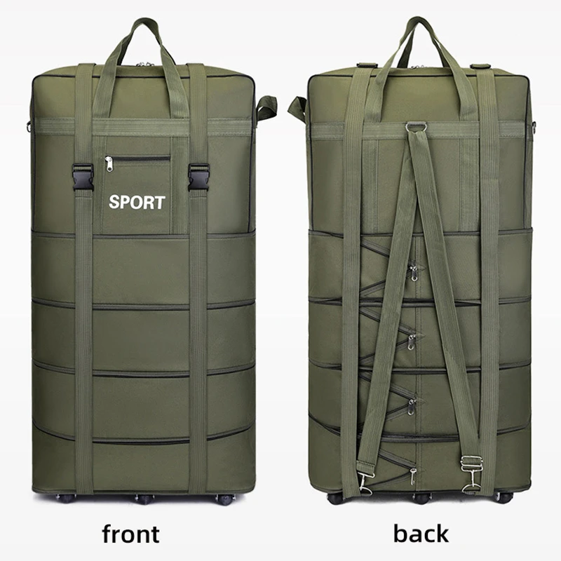 Plus สายการบินตรวจสอบกระเป๋า O - Foldable Rolling Luggage Bag บทวิจารณ์และราคา