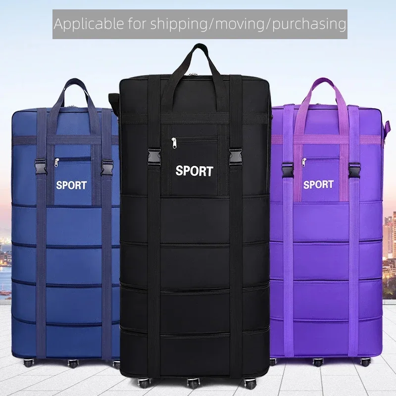 Plus สายการบินตรวจสอบกระเป๋า O - Foldable Rolling Luggage Bag บทวิจารณ์และราคา